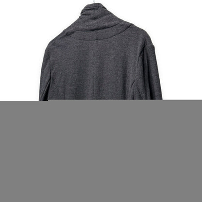 ITO Gray Wool Drape Knit Jacket Size 46