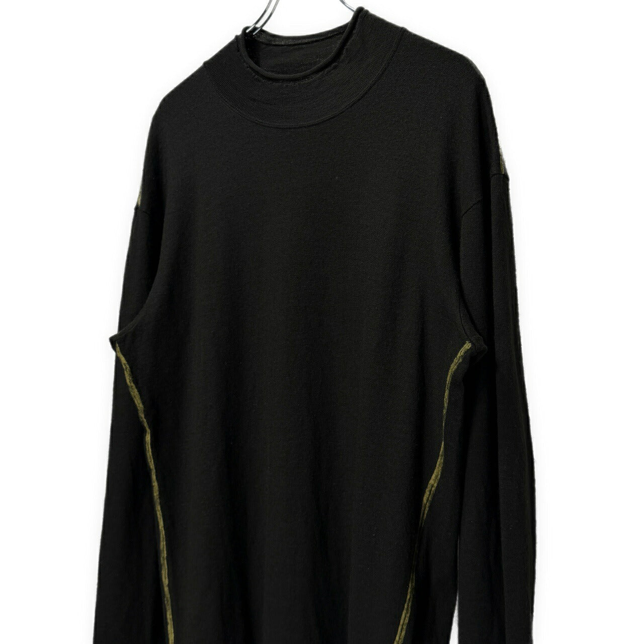 ISSEY MIYAKE MEN 00AW Garment Dyed Mock Sweater Green Size L