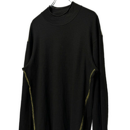 ISSEY MIYAKE MEN 00AW Garment Dyed Mock Sweater Green Size L