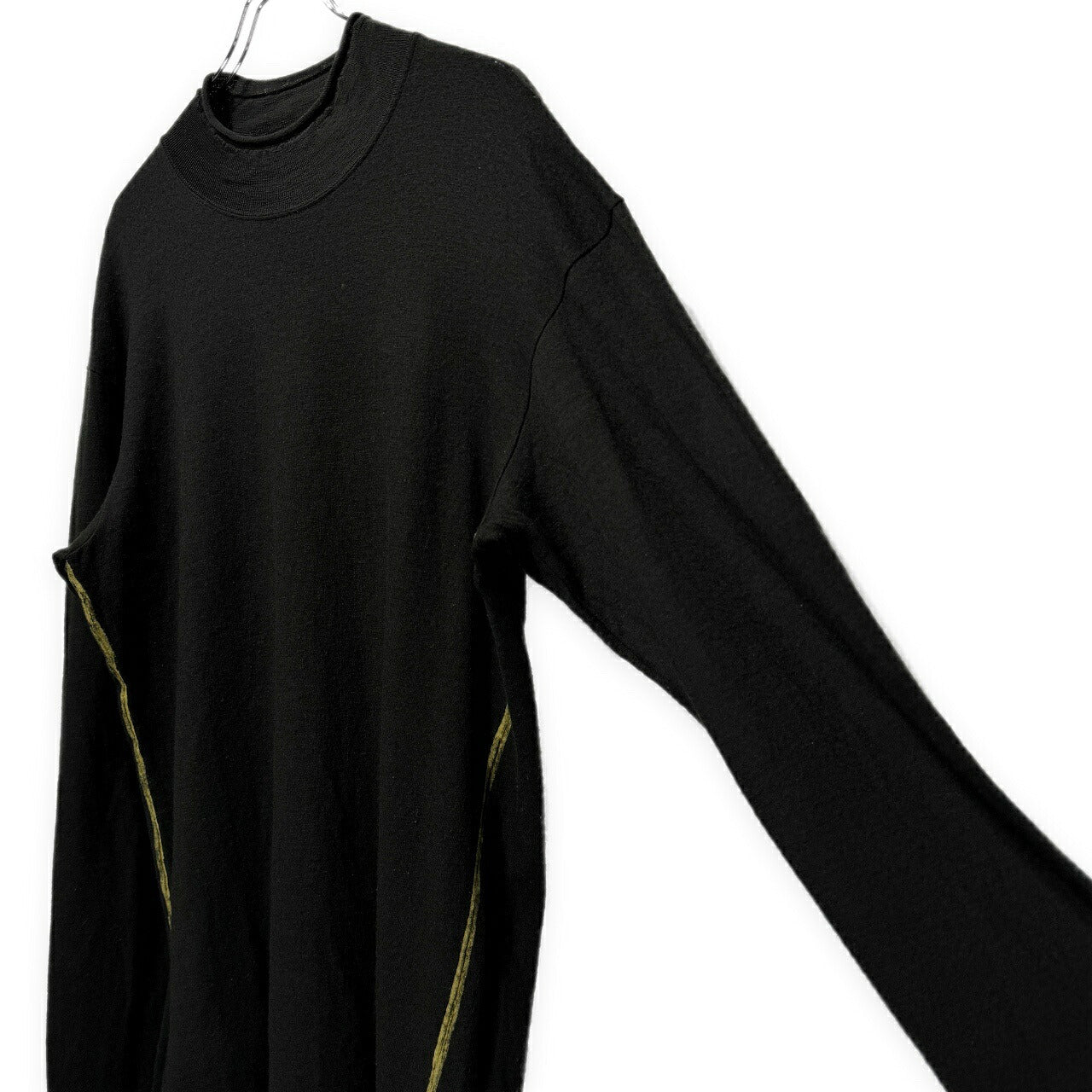 ISSEY MIYAKE MEN 00AW Garment Dyed Mock Sweater Green Size L