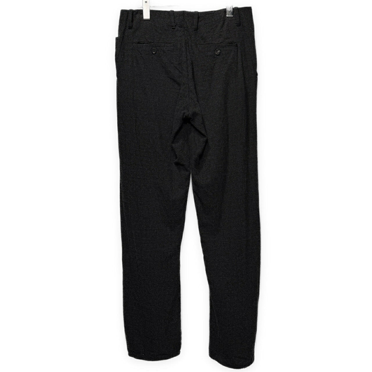forme d'expression Gray Wool Straight Trousers Size 46