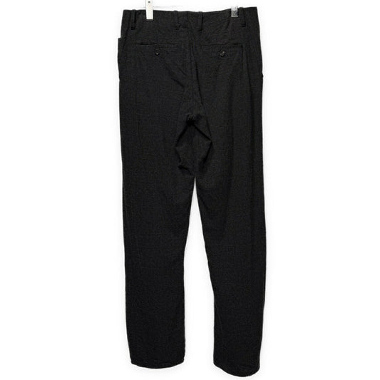 forme d'expression Gray Wool Straight Trousers Size 46