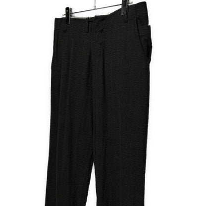 forme d'expression Gray Wool Straight Trousers Size 46