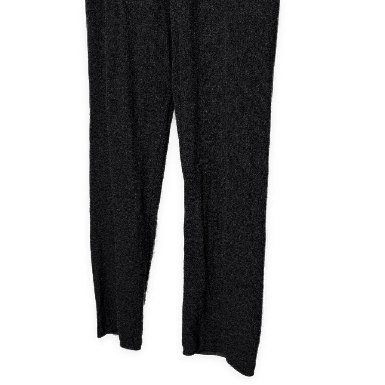 forme d'expression Gray Wool Straight Trousers Size 46