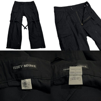 ISSEY MIYAKE MEN 06SS Side Zip Bondage Cargo Pants Size 3
