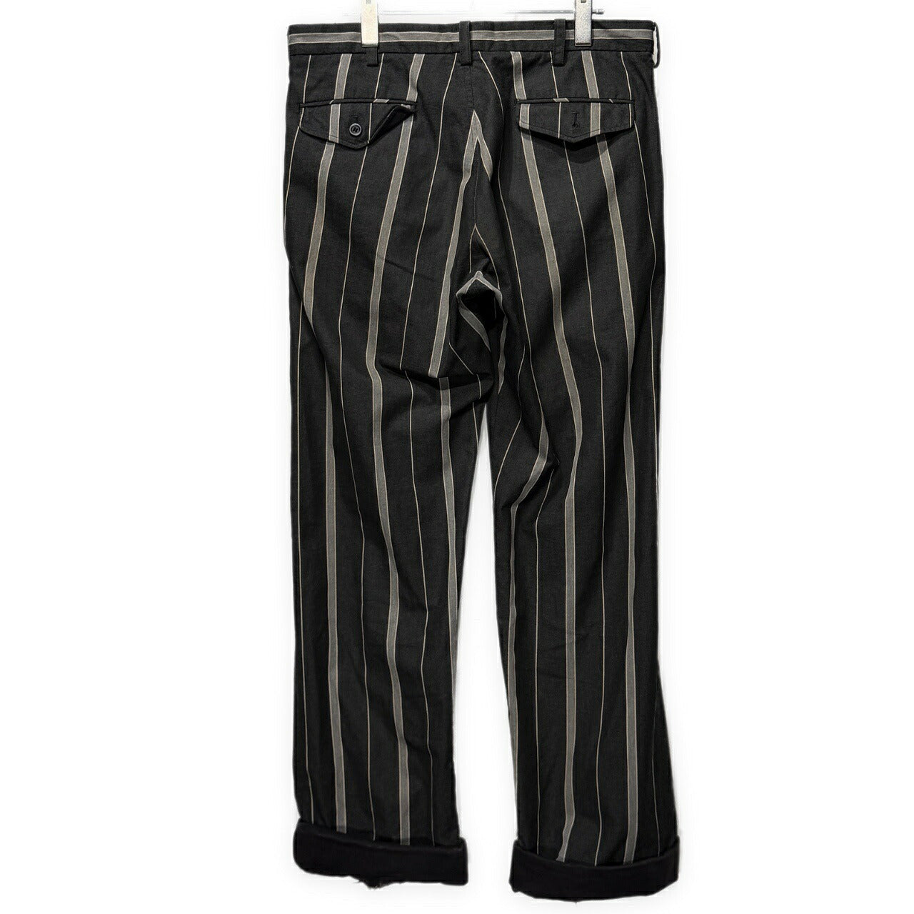 ISSEY MIYAKE MEN 02AW Archive Cotton Stripe Pants Size 3