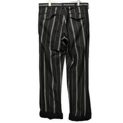 ISSEY MIYAKE MEN 02AW Archive Cotton Stripe Pants Size 3