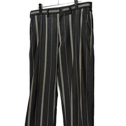 ISSEY MIYAKE MEN 02AW Archive Cotton Stripe Pants Size 3