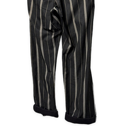 ISSEY MIYAKE MEN 02AW Archive Cotton Stripe Pants Size 3