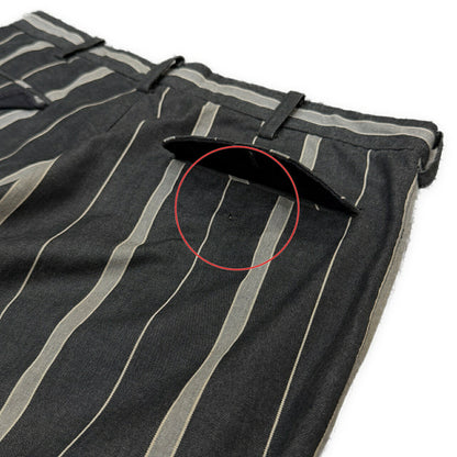 ISSEY MIYAKE MEN 02AW Archive Cotton Stripe Pants Size 3
