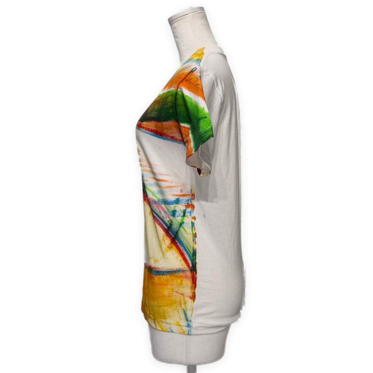 ELTTOB TEP ISSEY MIYAKE 00s Hand-Painted T-Shirt Size S