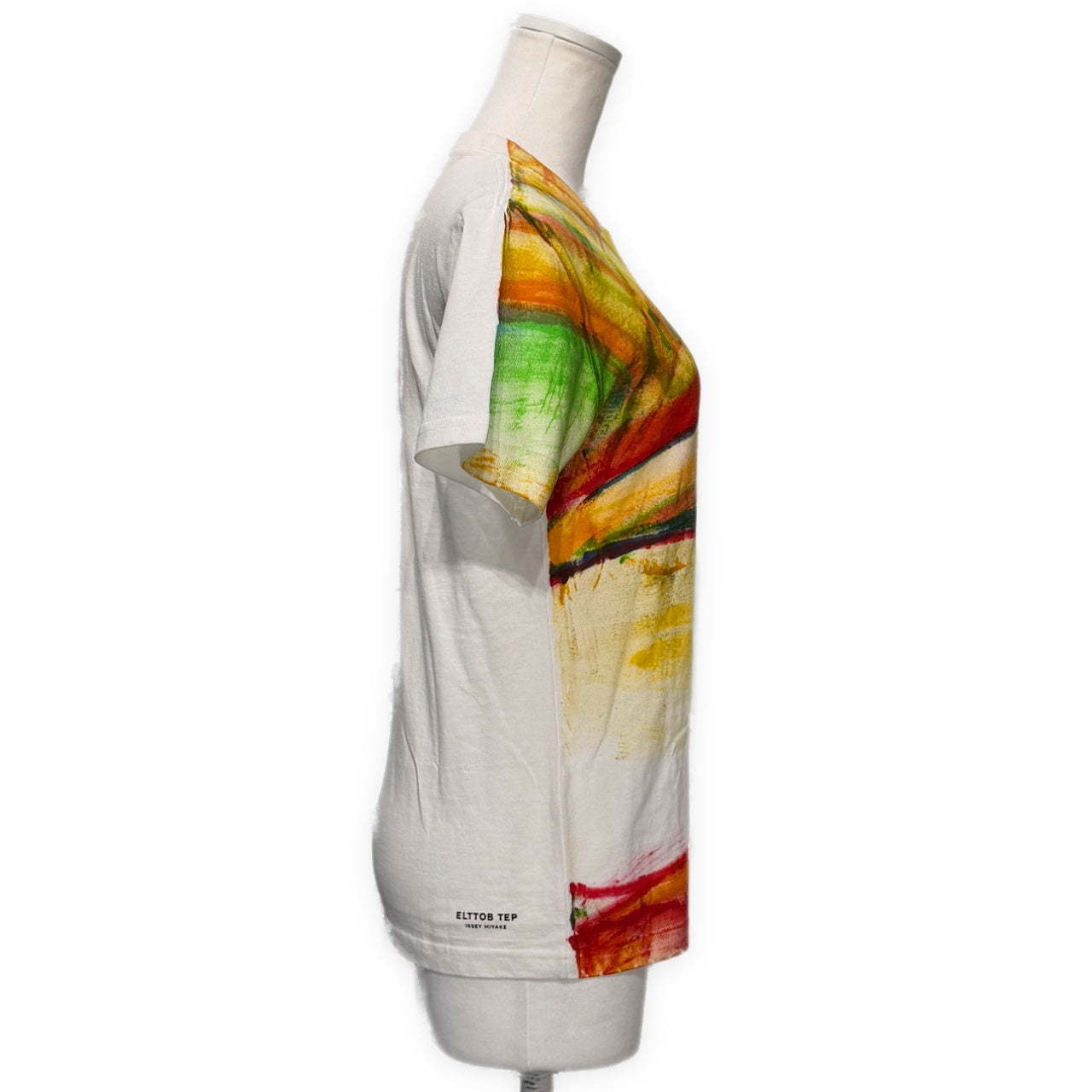 ELTTOB TEP ISSEY MIYAKE 00s Hand-Painted T-Shirt Size S