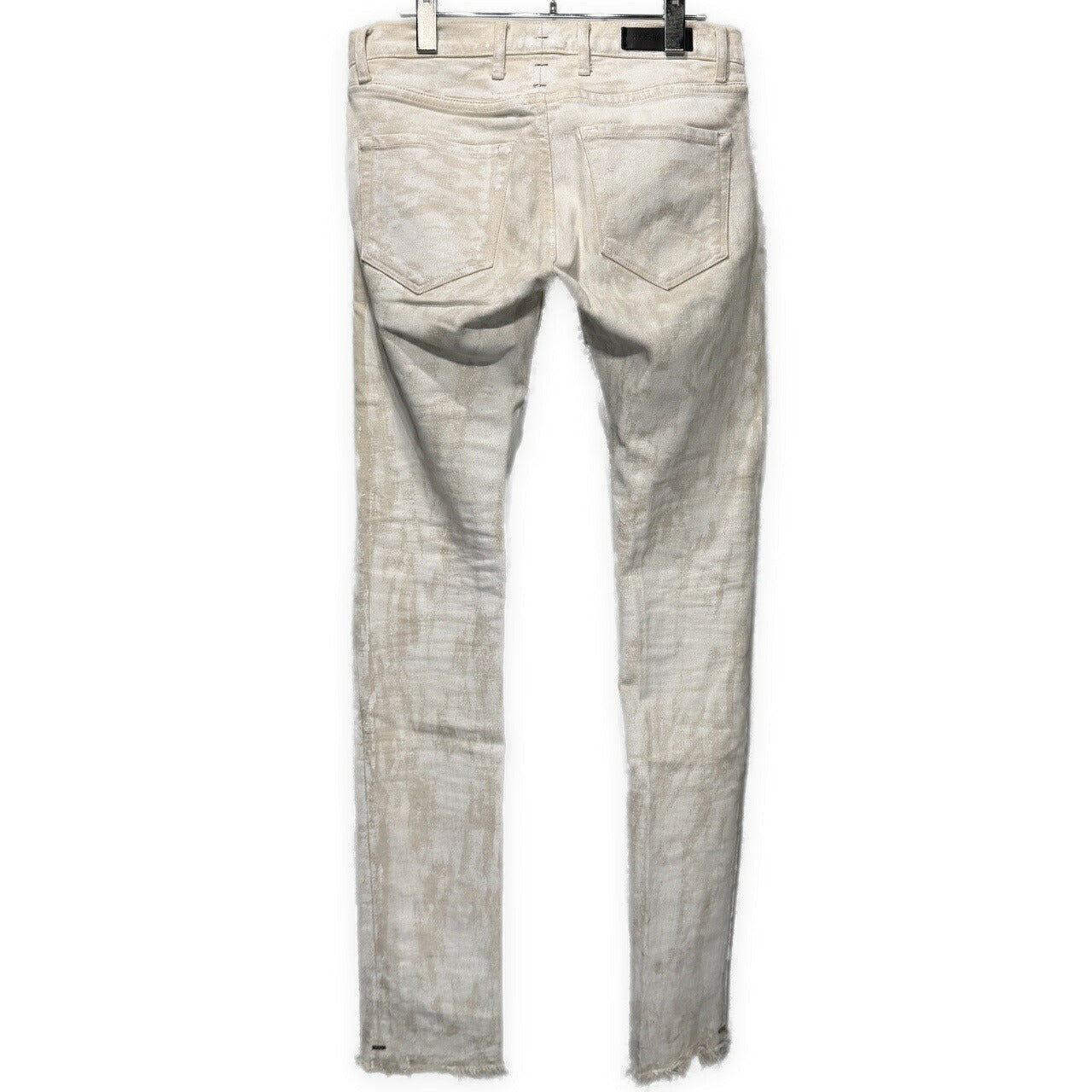 MR.COMPLETELY White Coated Zip Pocket Skinny Jeans Size 28