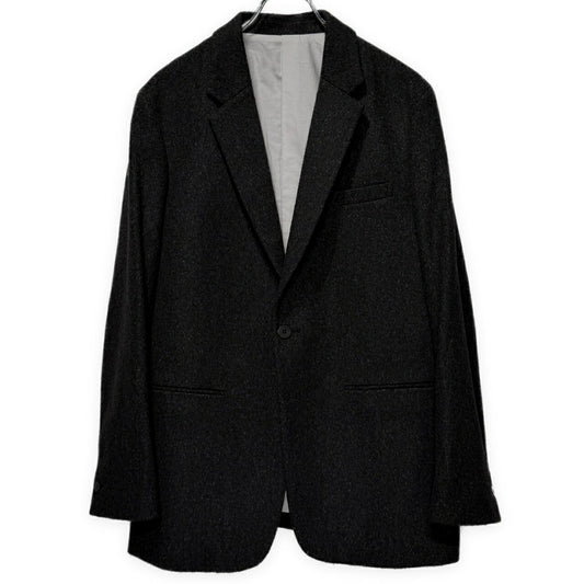 OVERCOAT 23AW Wool Flannel Single Blazer Grey Size 1