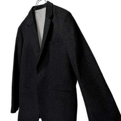 OVERCOAT 23AW Wool Flannel Single Blazer Grey Size 1