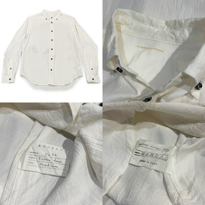 NOUSAN 22SS Cotton Button Down Shirt Size M