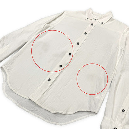 NOUSAN 22SS Cotton Button Down Shirt Size M