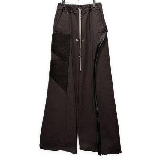 Rick Owens 24AW Rubber Patchwork Wide Bela Pants Size 46