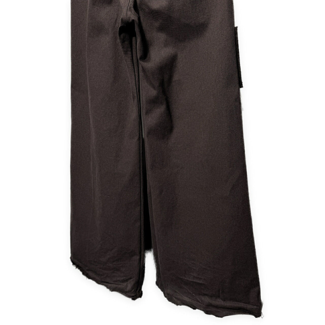 Rick Owens 24AW Rubber Patchwork Wide Bela Pants Size 46