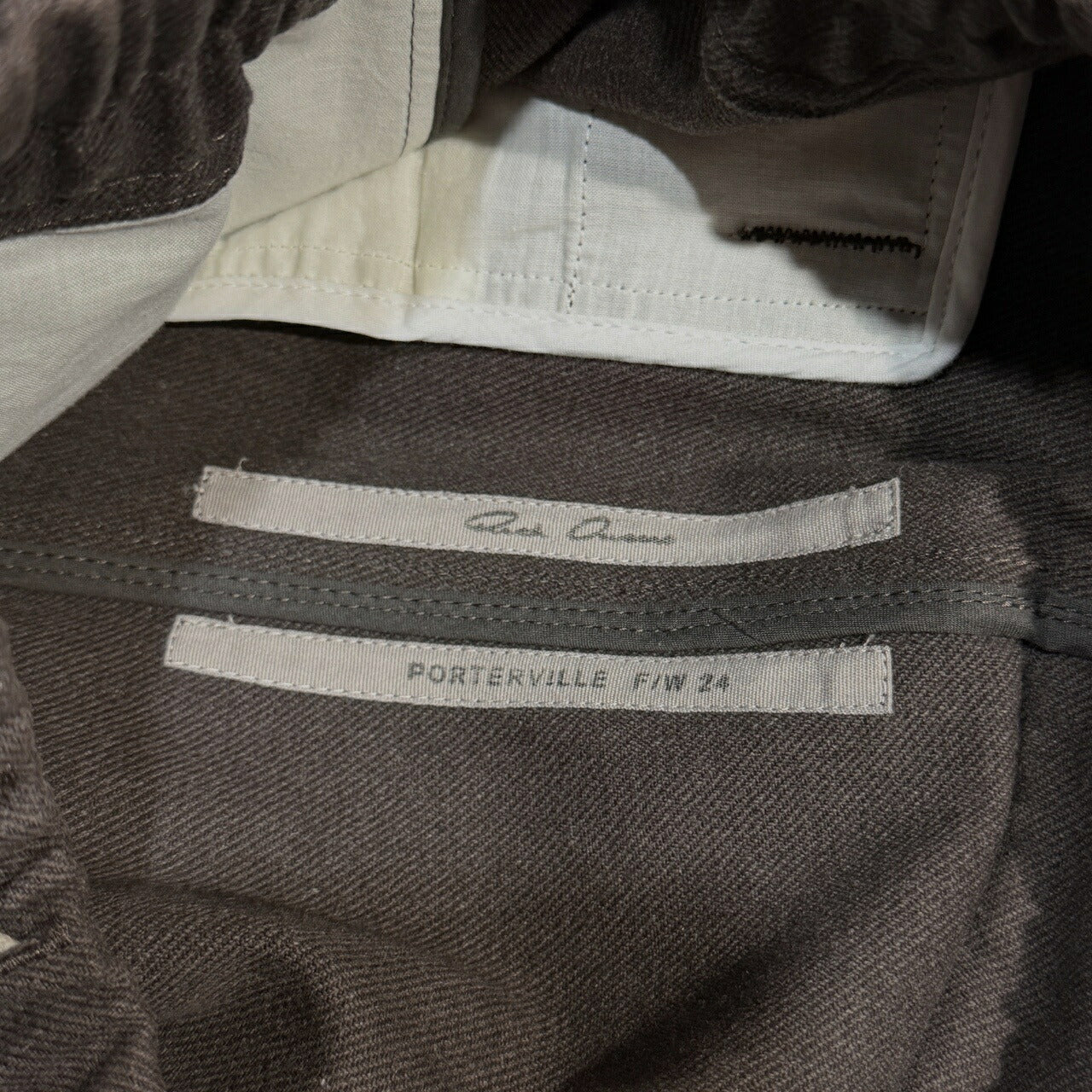 Rick Owens 24AW Rubber Patchwork Wide Bela Pants Size 46