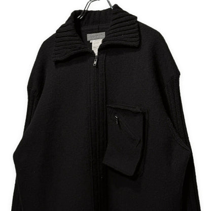 Yohji Yamamoto Pour Homme 98AW Knit Wool Jacket Size M