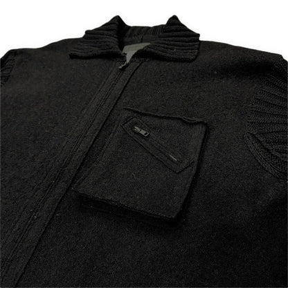 Yohji Yamamoto Pour Homme 98AW Knit Wool Jacket Size M