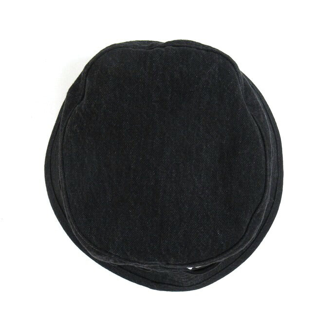 WTAPS 23AW Cotton Denim Jungle Bucket Hat Black Size 04
