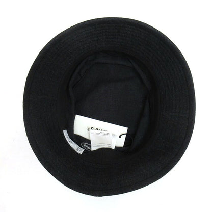 WTAPS 23AW Cotton Denim Jungle Bucket Hat Black Size 04