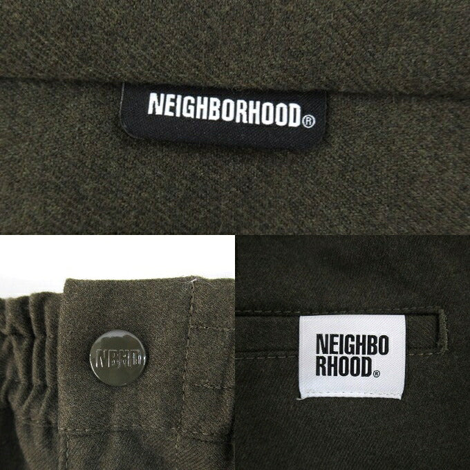 NEIGHBORHOOD 25SS Khaki Baggy Easy Pants Size L