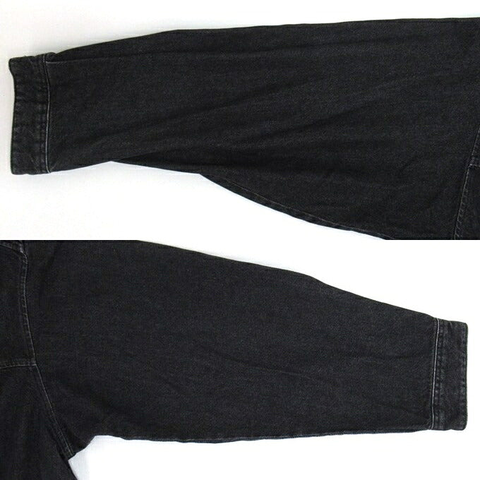 WTAPS 22AW WCPO Cotton Denim Long Sleeve Shirt Black Size 04