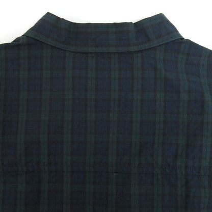WTAPS 25SS Wcpo Cotton Broadcloth Long Sleeve Shirt Green Size 04