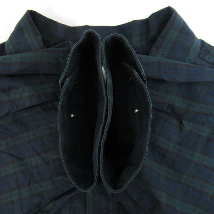 WTAPS 25SS Wcpo Cotton Broadcloth Long Sleeve Shirt Green Size 04