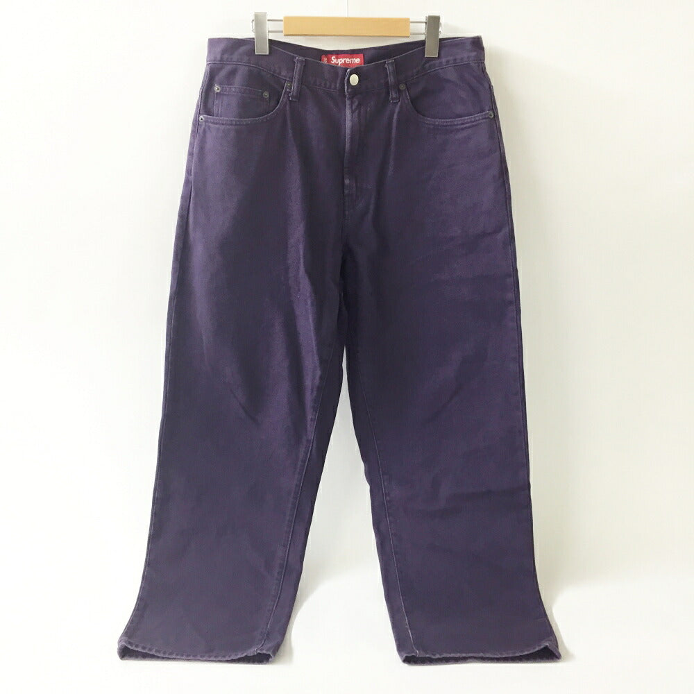 Supreme Purple Baggy Jeans Size 32