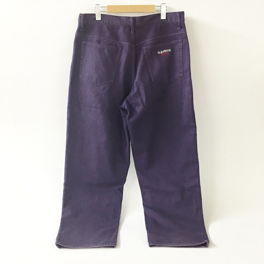 Supreme Purple Baggy Jeans Size 32