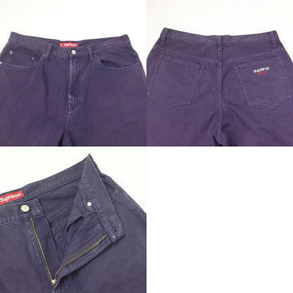 Supreme Purple Baggy Jeans Size 32