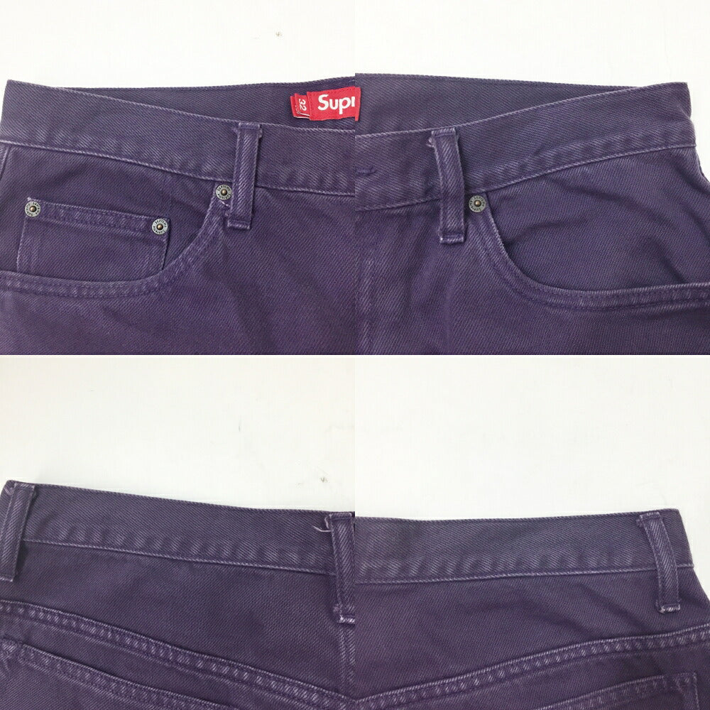 Supreme Purple Baggy Jeans Size 32