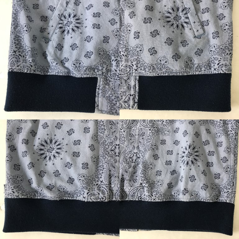 Supreme Paisley Denim Jacket Blue/Navy Size L