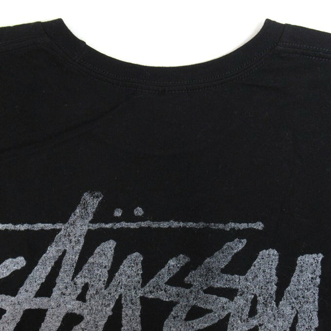 STUSSY 8BALL Graphic T-Shirt Black Size L