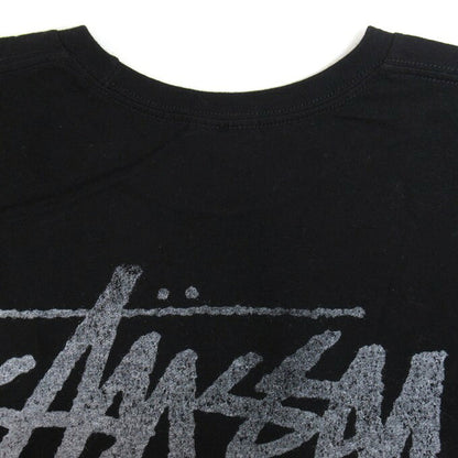 STUSSY 8BALL Graphic T-Shirt Black Size L