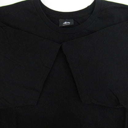 STUSSY 8BALL Graphic T-Shirt Black Size L
