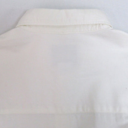 WTAPS 22AW BD 01 Cotton Oxford Long Sleeve Shirt White Size 04