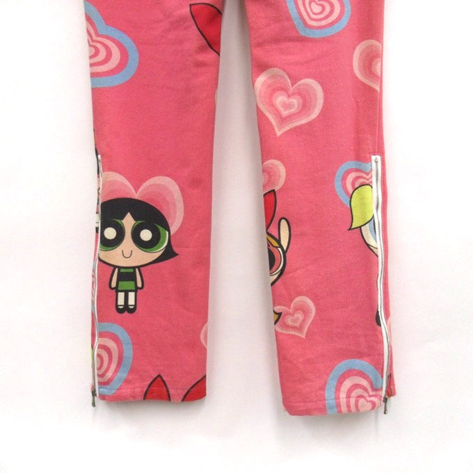 AONE4SURE x Powerpuff Girls Skinny Pants Pink Size S