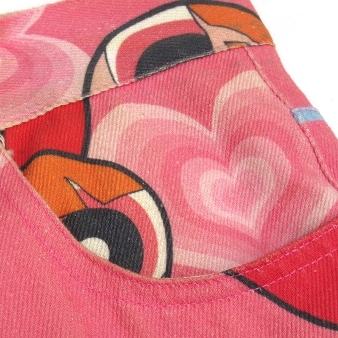 AONE4SURE x Powerpuff Girls Skinny Pants Pink Size S