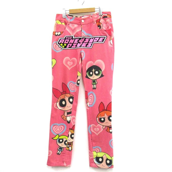 AONE4SURE x Powerpuff Girls Skinny Pants Pink Size S