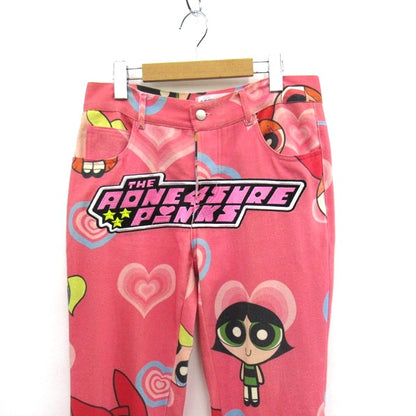 AONE4SURE x Powerpuff Girls Skinny Pants Pink Size S