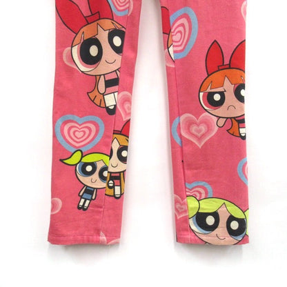 AONE4SURE x Powerpuff Girls Skinny Pants Pink Size S