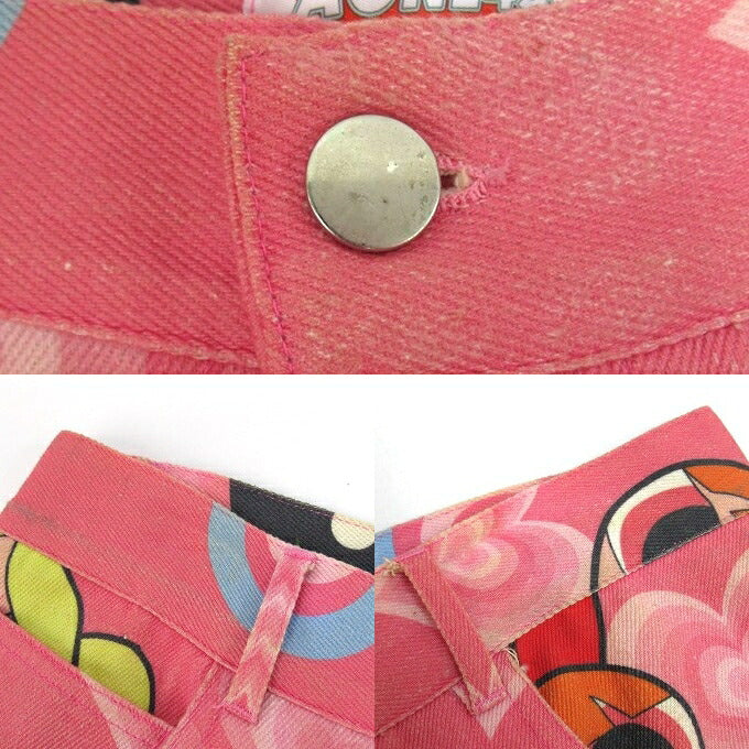 AONE4SURE x Powerpuff Girls Skinny Pants Pink Size S