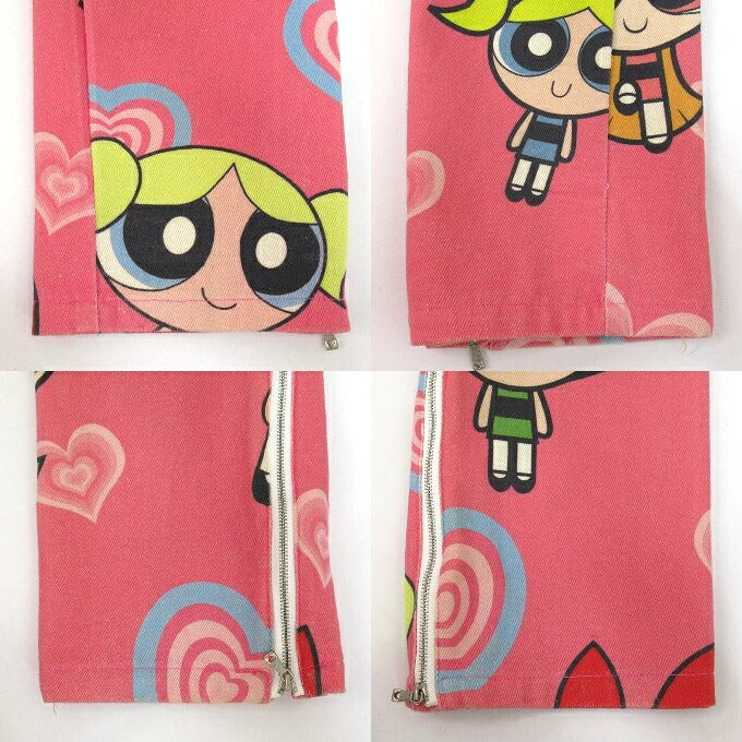 AONE4SURE x Powerpuff Girls Skinny Pants Pink Size S