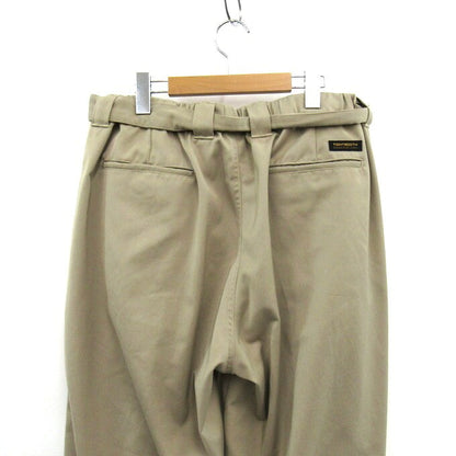 TIGHTBOOTH Baggy Slacks Pants Beige Size XL