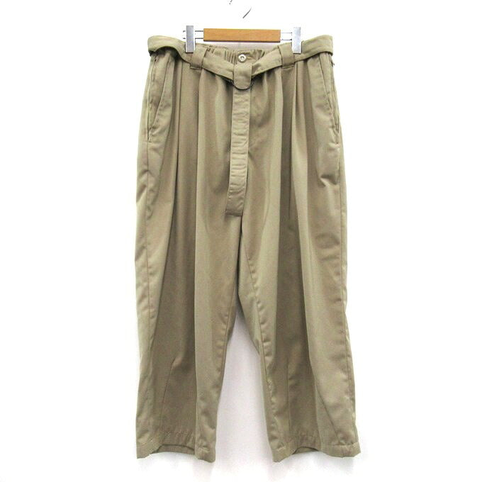 TIGHTBOOTH Baggy Slacks Pants Beige Size XL